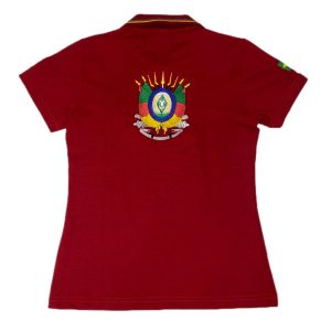 camiseta polo gaúcha feminina vermelha