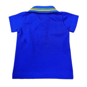 camiseta polo gaúcha infantil azul royal