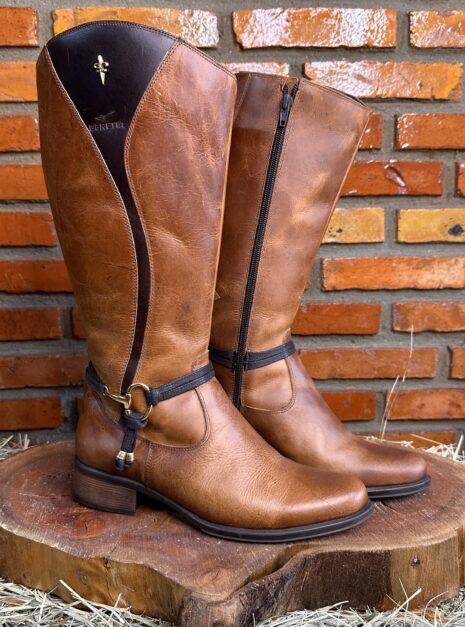 bota feminina beretta ref 3005 café