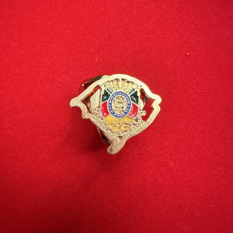 passador de lenço (mapa rs com brasão rs vazado)