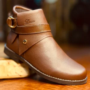 botina fem cano curto lince