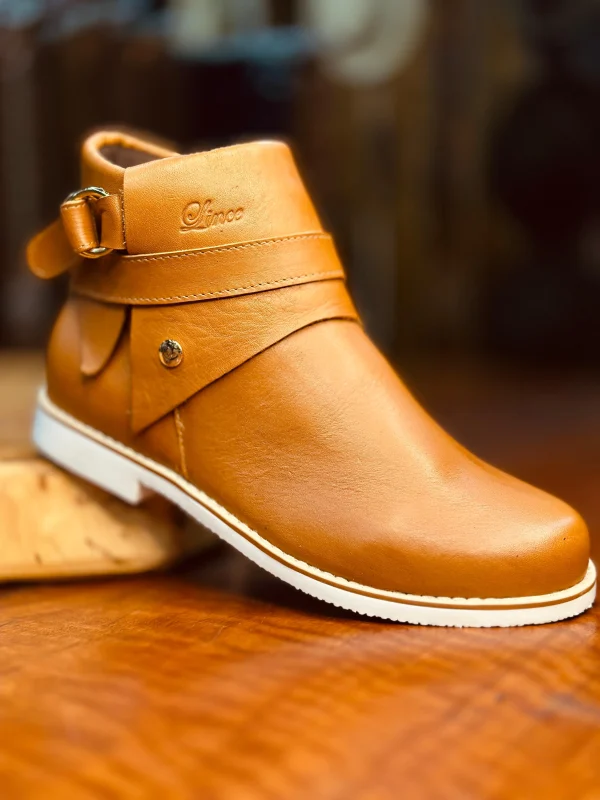 botina fem cano curto lince