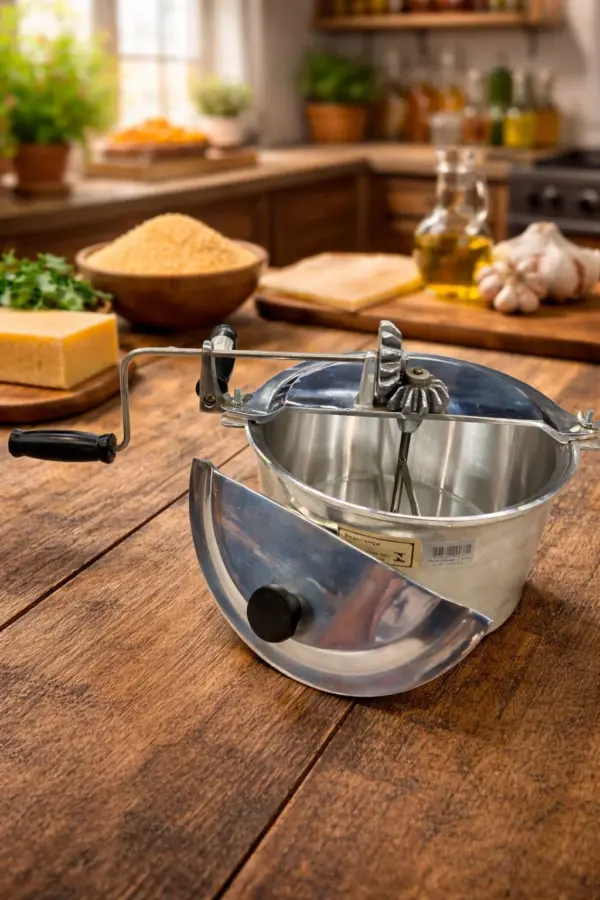 polenteira ferro branco