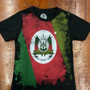 Camiseta Inf Estampada Brasao